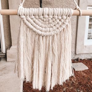 Half-Circle Macramé Wall Hanging
